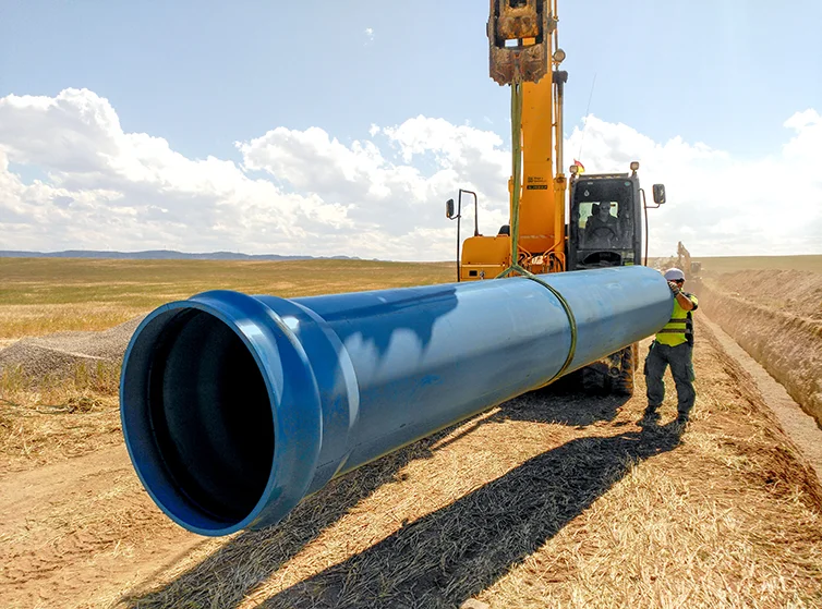 TOM®: la excelencia en PVC Orientado para el transporte de agua a presión