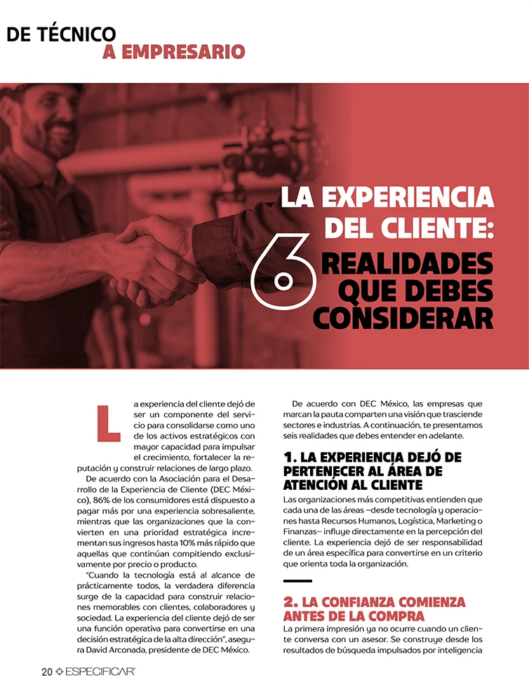 Experiencia del cliente