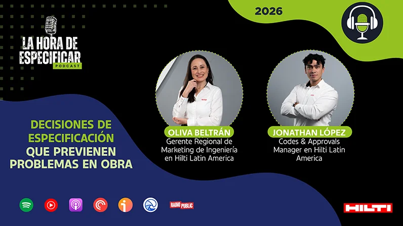 Imagen promocional del episodio sobre decisiones de especificacion que previenen problemas en obra